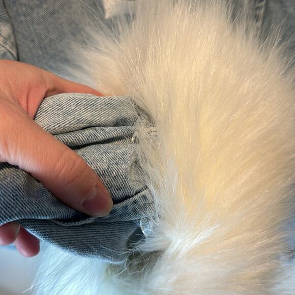 Custom Bride Jean Jacket - Women's S/M - Picture 6 of 12